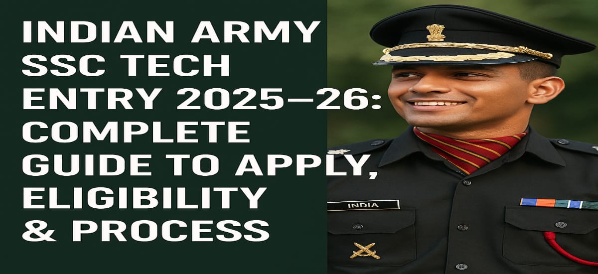 Indian Army SSC Tech Entry 2025