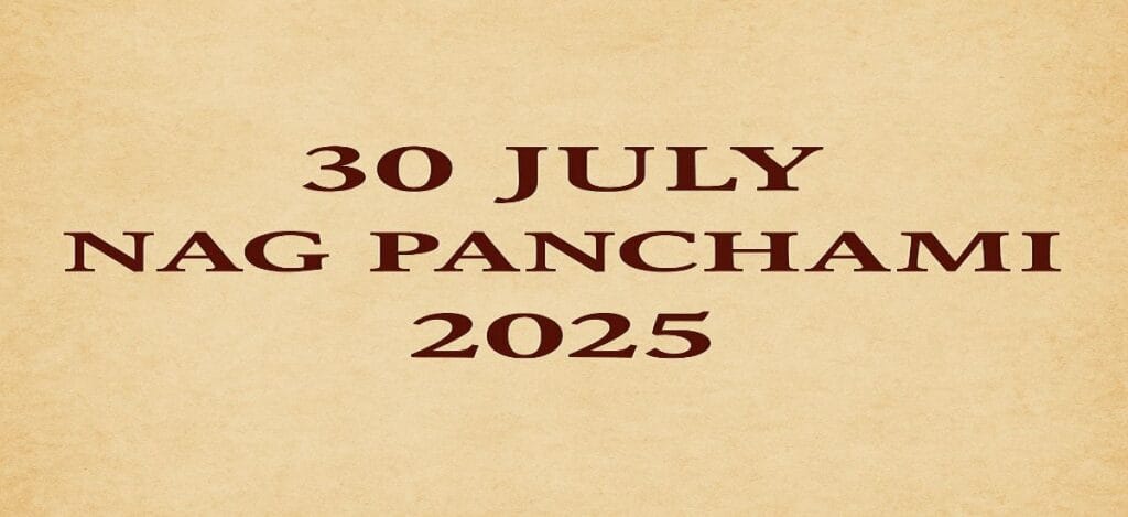 Nag Panchami 2025