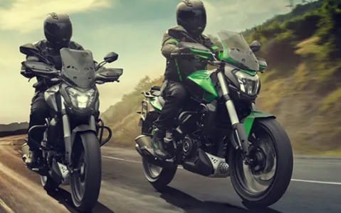 New Bajaj Dominar 400 breaking