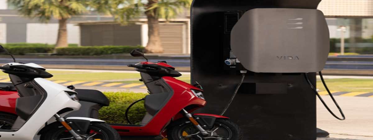 Hero Vida VX2 charging
