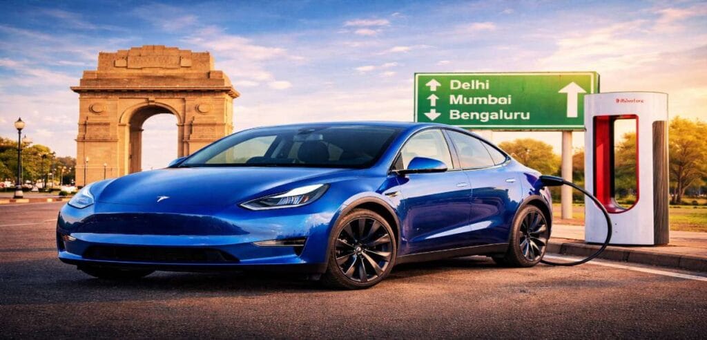 Real-world Range of Tesla Model Y in India
