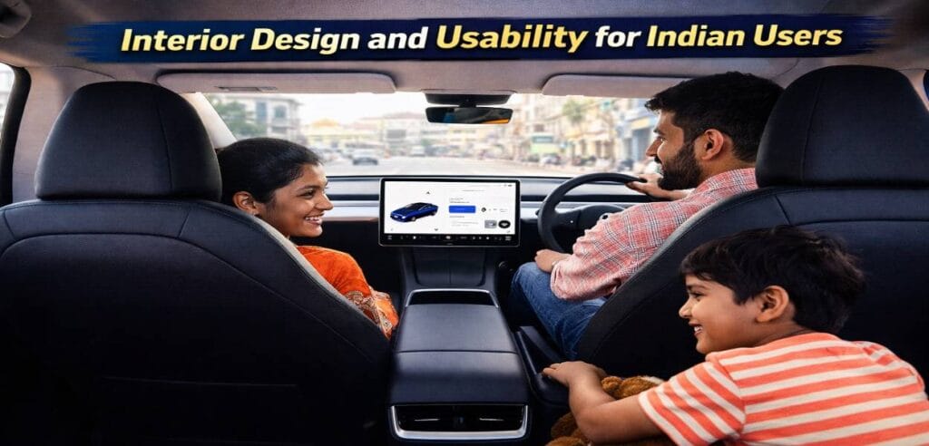 Tesla Model Y
Interior Design and Usability for Indian Users