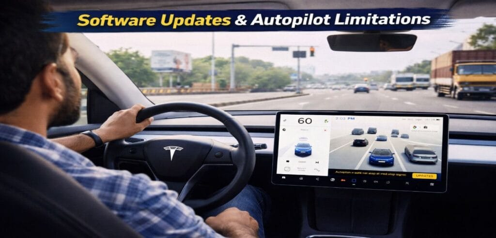 Tesla Model Y Software Updates & Autopilot Limitations